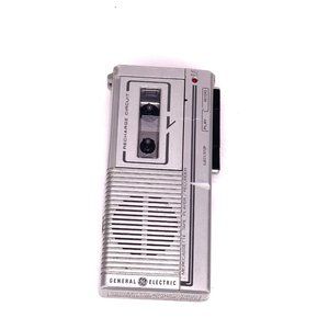 Vintage General Electric Micro Cassette Tape Player Recorder Model No. 3-5325B